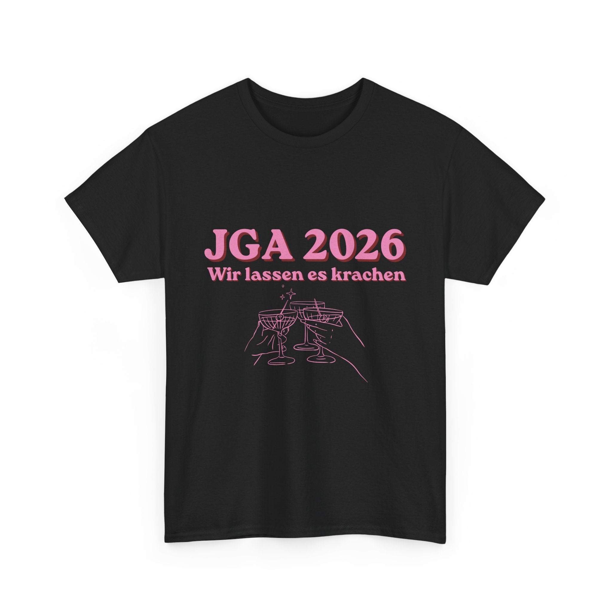 JGA 2026 T-Shirt – Wir lassen es krachen | Junggesellinnenabschied Shirt | Bride Squad Outfit