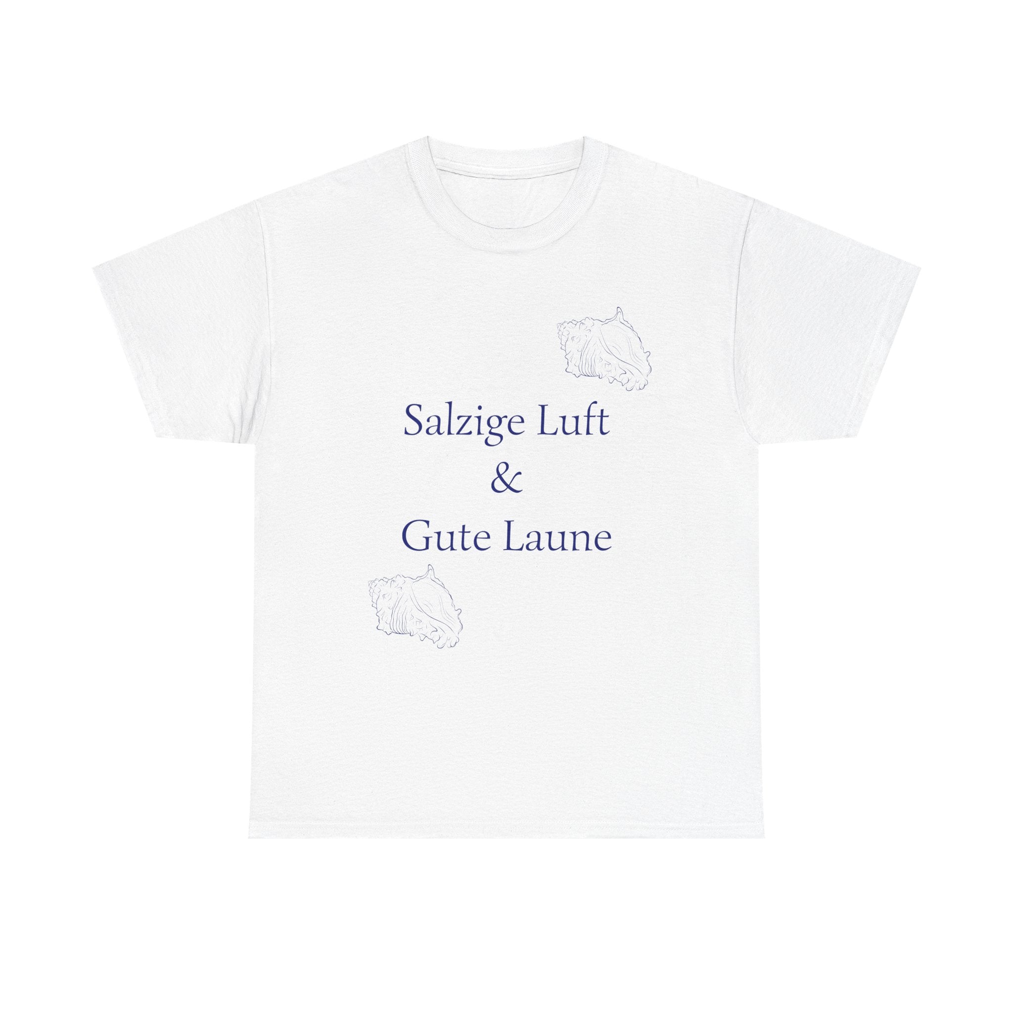 Salzige Luft & Gute Laune T-Shirt | Sommer Shirt für Damen & Herren | Maritime Urlaub Vibes