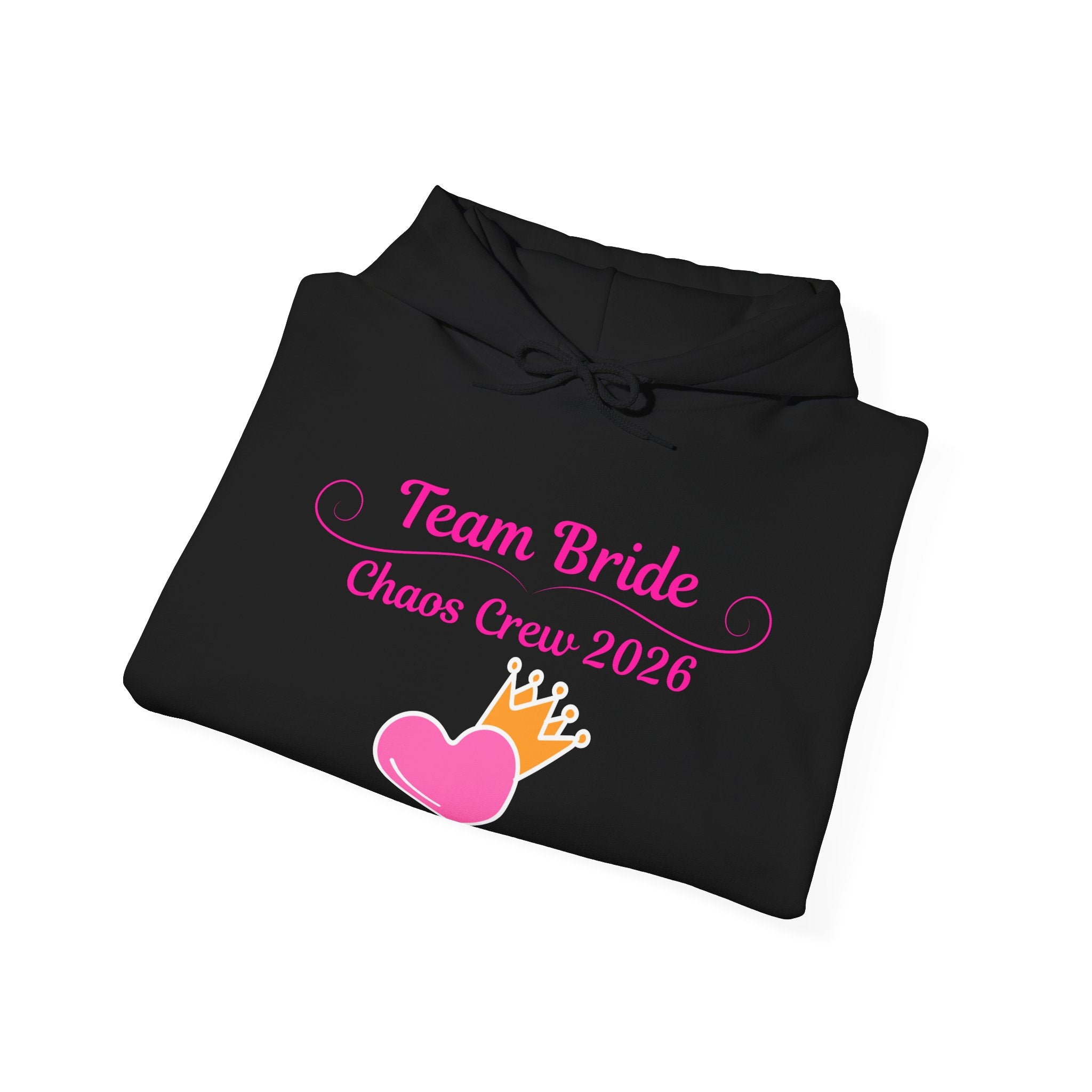 Team Bride Hoodie – Chaos Crew 2026 | JGA Hoodie Frauen | Junggesellinnenabschied Outfit