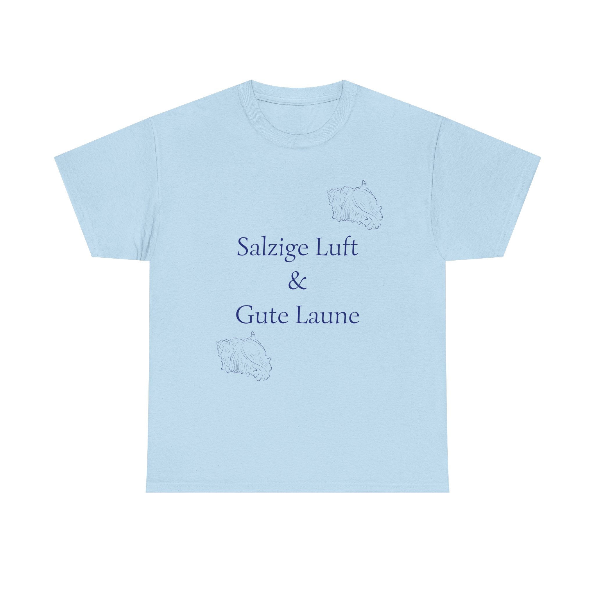 Salzige Luft & Gute Laune T-Shirt | Sommer Shirt für Damen & Herren | Maritime Urlaub Vibes
