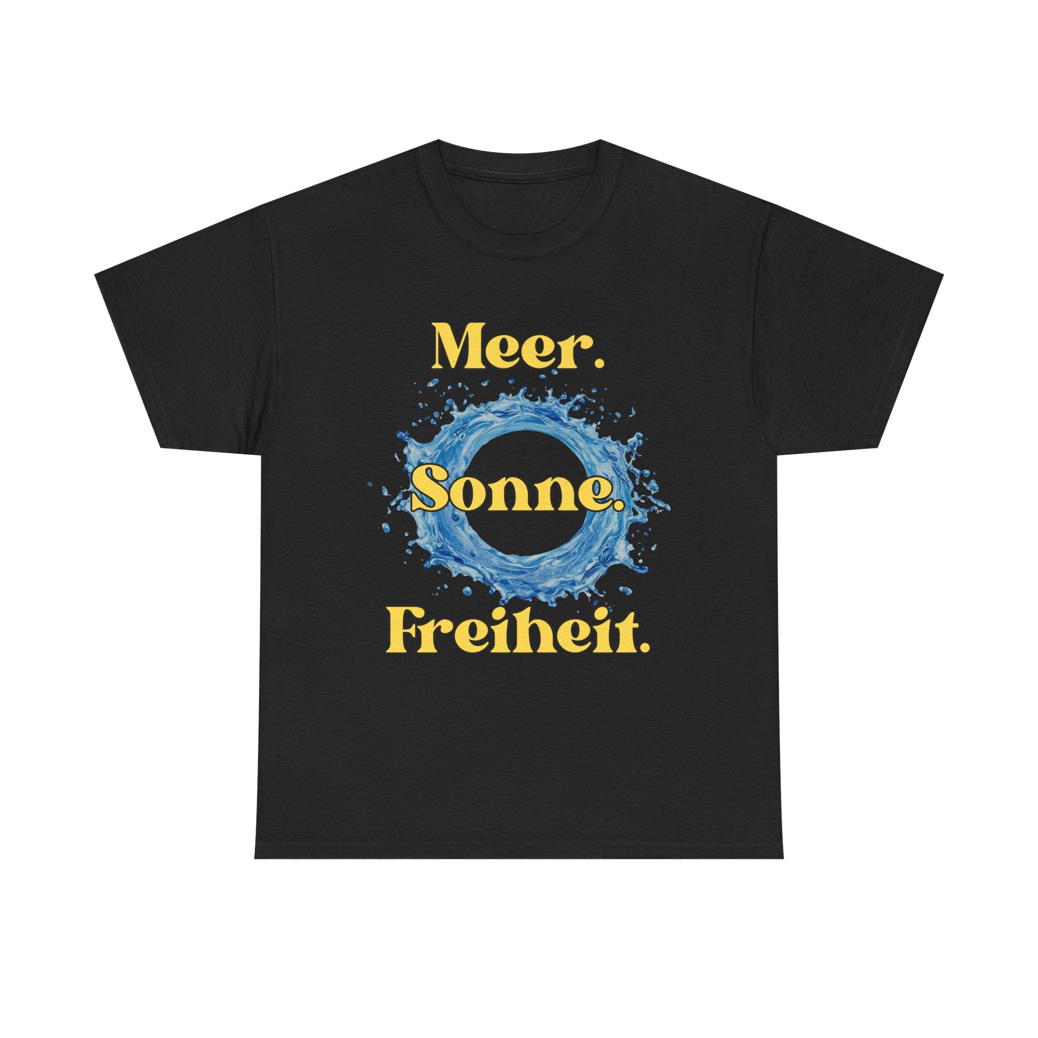 Meer. Sonne. Freiheit. – Sommer T-Shirt für Urlaub & Strand