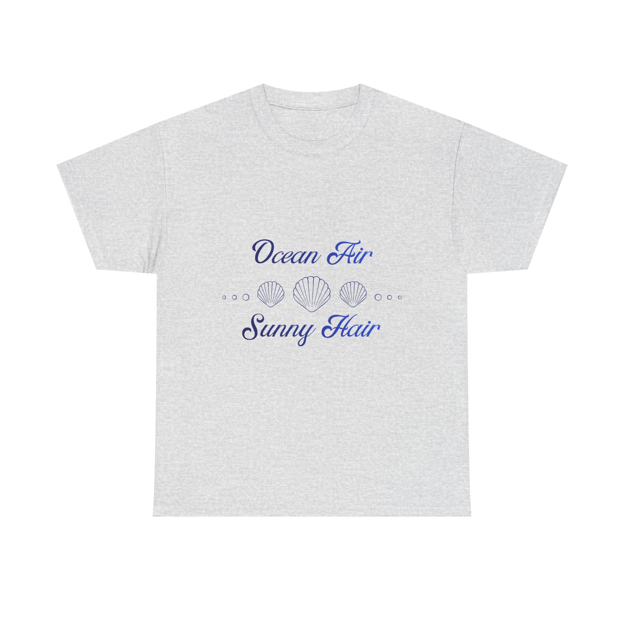 Ocean Air & Sunny Hair T-Shirt | Sommer Shirt Damen Herren | Strand Urlaub Shirt | Beach Vibes Outfit