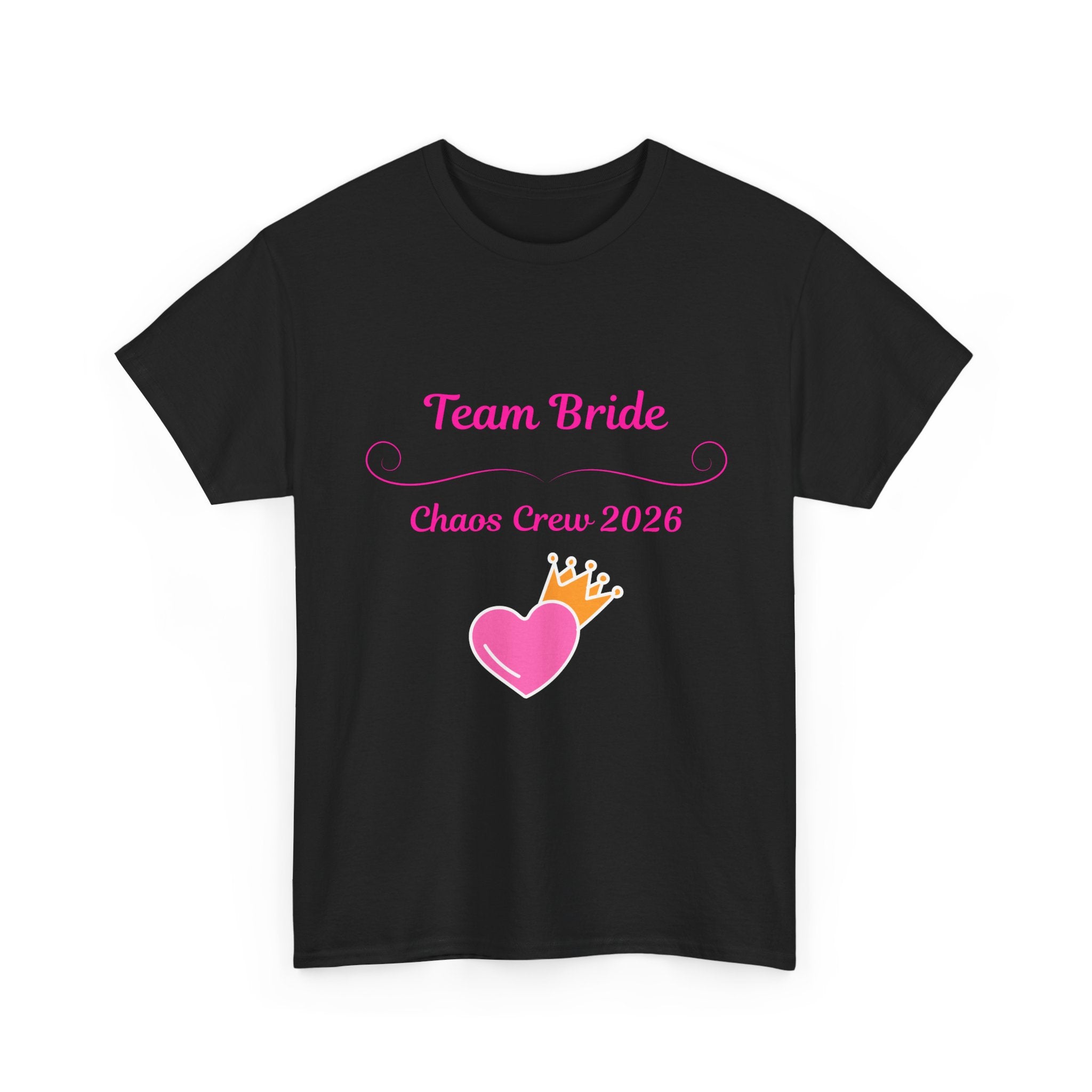 Team Bride T-Shirt – Chaos Crew 2026 | JGA Shirt Frauen | Junggesellinnenabschied Outfit