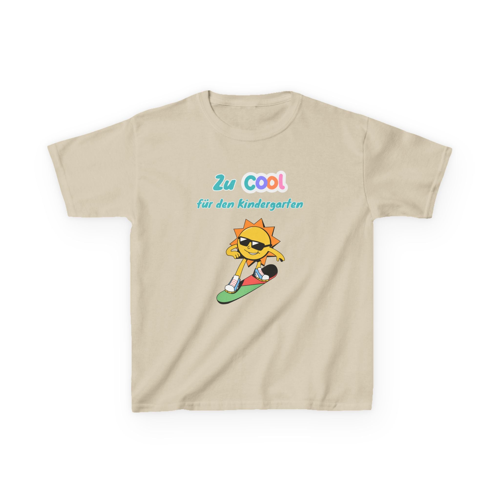 Zu cool für den Kindergarten Kinder T-Shirt | Einschulung Jungen | Lustiges Schulstart Shirt