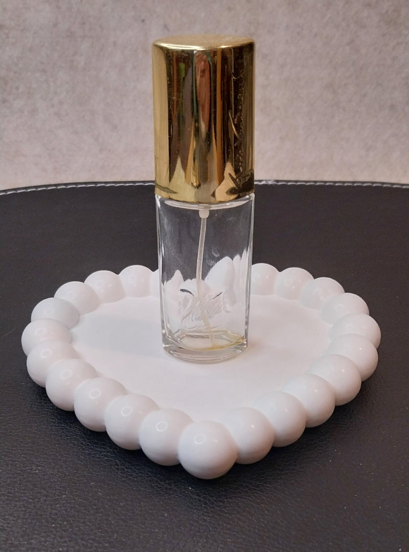 Bubble Herz Tablett – handgegossene Deko in Herzform
