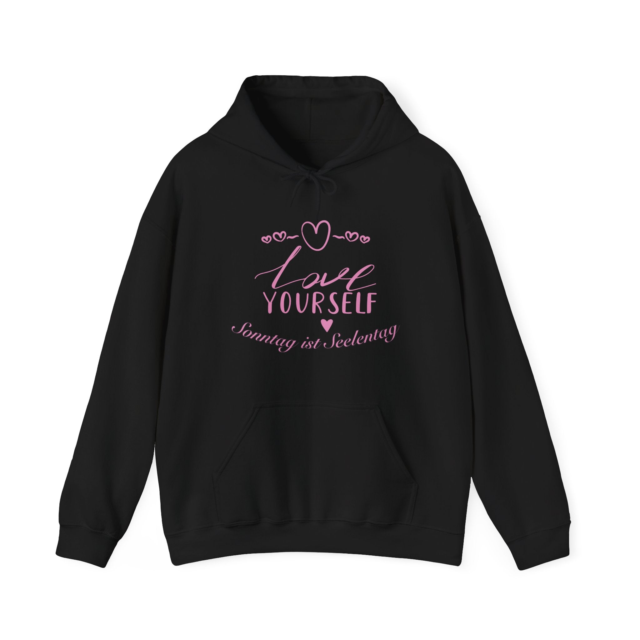 Hoodie „Sonntag ist Seelentag“ – Love Yourself Hoodie | Selbstliebe Hoodie Damen & Herren | Cozy Hoodie für Me-Time & Entspannung | Geschenk für Frauen und Männer