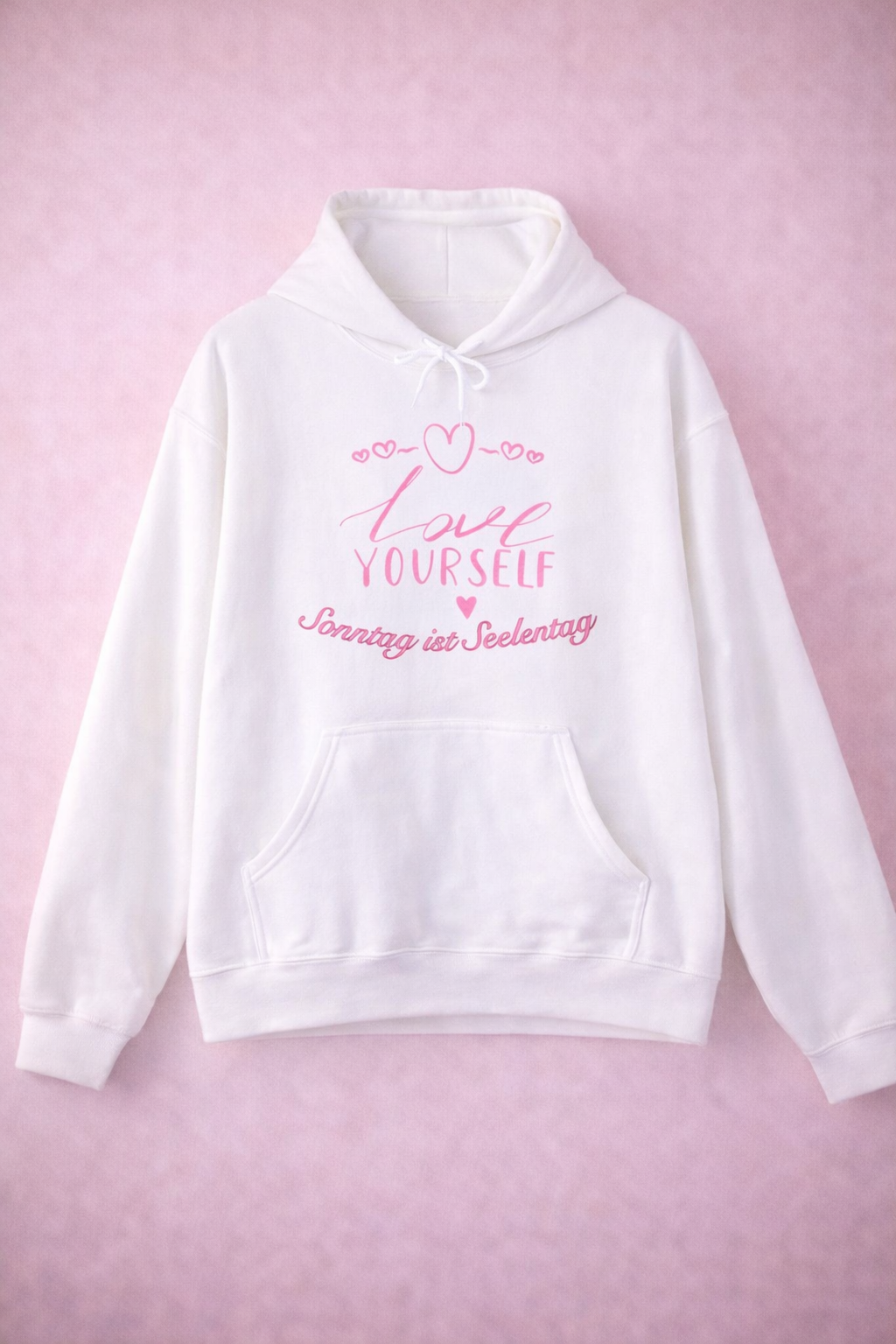 Hoodie „Sonntag ist Seelentag“ – Love Yourself Hoodie | Selbstliebe Hoodie Damen & Herren | Cozy Hoodie für Me-Time & Entspannung | Geschenk für Frauen und Männer