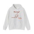 Montag? Ich warte auf Freitag Hoodie – Lustiger Kaffee Hoodie – Cozy Hoodie für Alltag & Büro