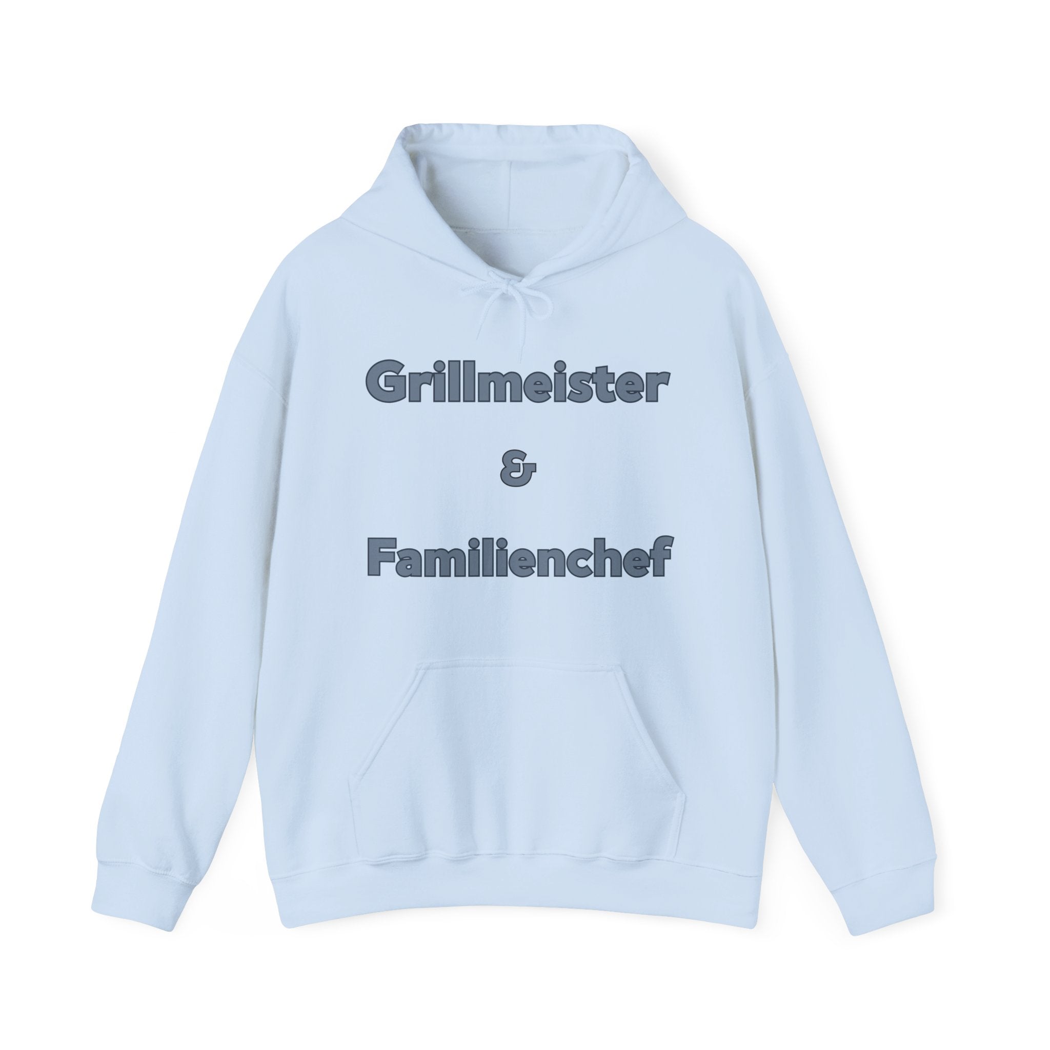 Grillmeister & Familienchef Hoodie | Lustiger Grill Hoodie für Männer | Geschenk für Papa | BBQ Hoodie | Vatertag Geschenk | Unisex Kapuzenpullover