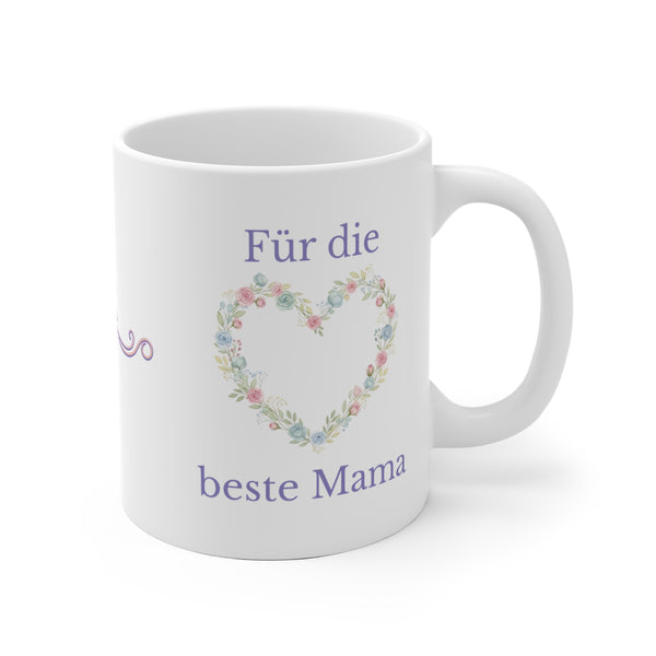 Für die beste Mama Tasse 330 ml – Geschenk für Mama – Muttertag Geschenk – Kaffeetasse Mama