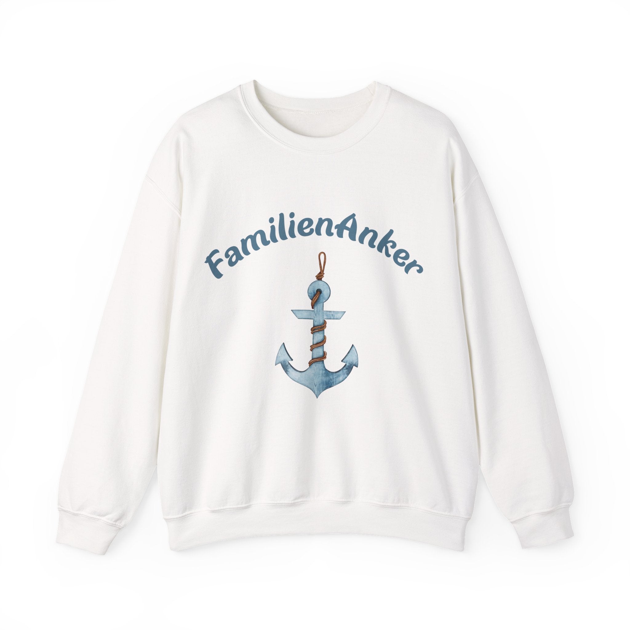 FamilienAnker Sweatshirt – Geschenk für Papa – Maritimes Papa Geschenk – Vatertag Pullover