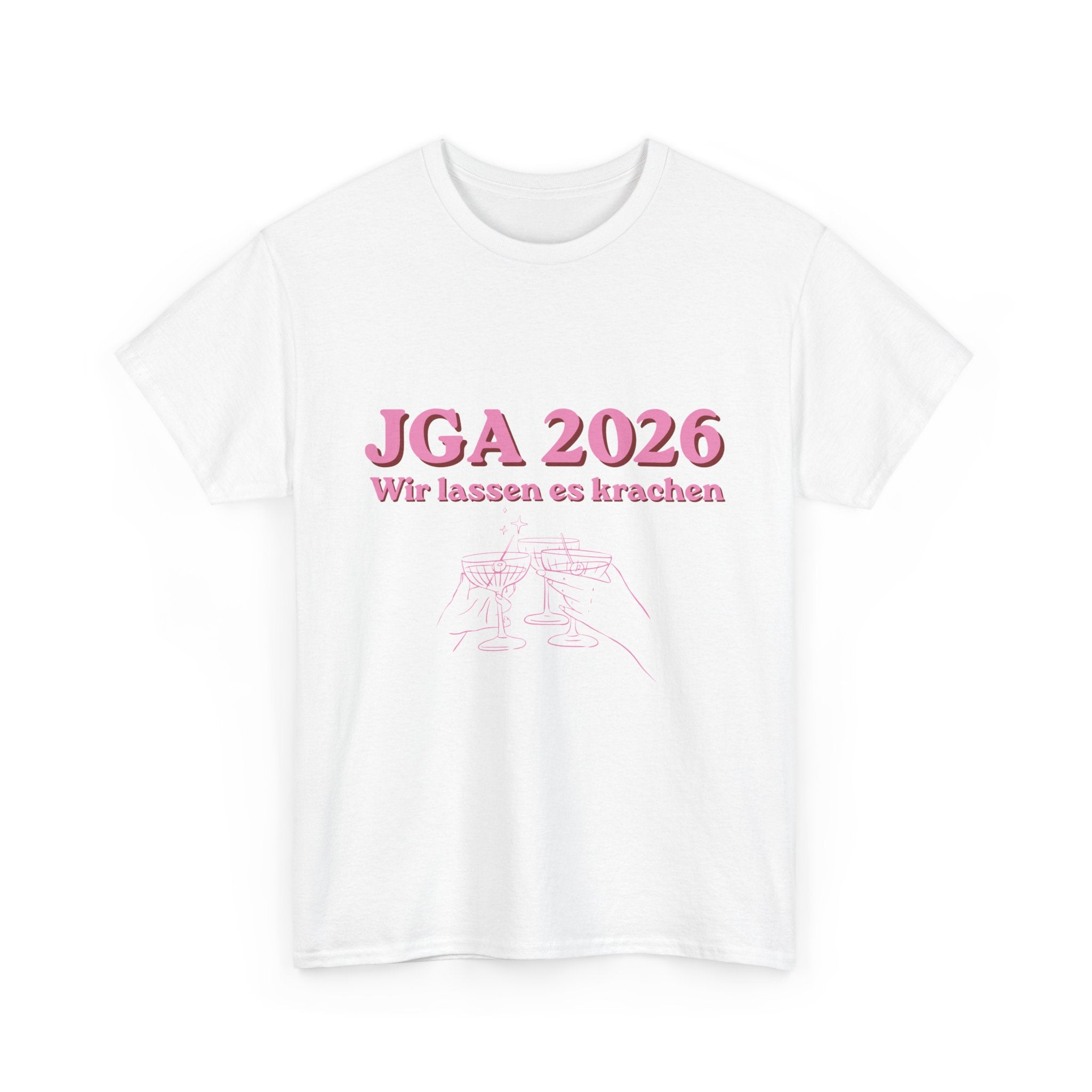 JGA 2026 T-Shirt – Wir lassen es krachen | Junggesellinnenabschied Shirt | Bride Squad Outfit