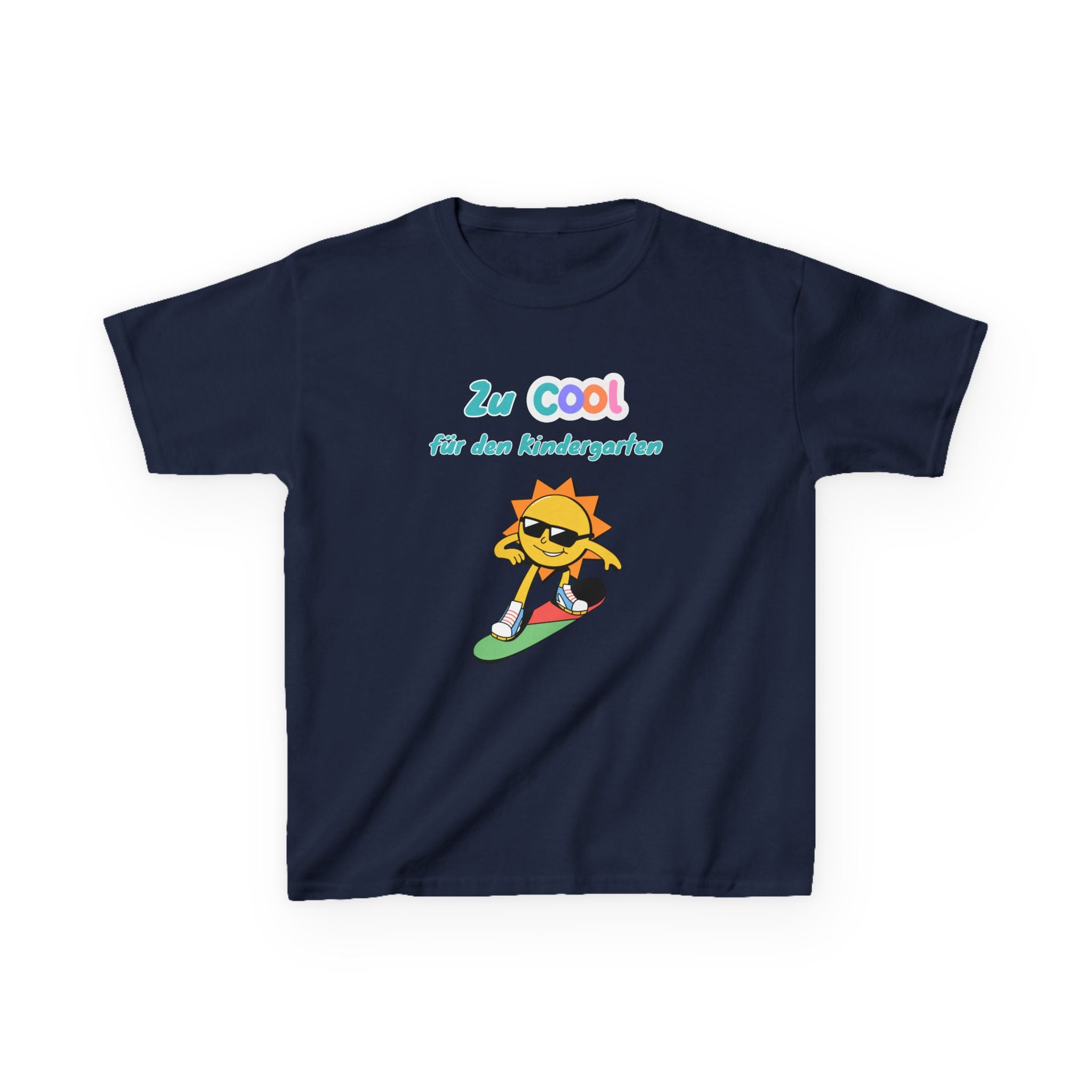 Zu cool für den Kindergarten Kinder T-Shirt | Einschulung Jungen | Lustiges Schulstart Shirt