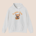 Flower Dog Hoodie – Französische Bulldogge Hoodie – Blumen Hoodie für Hundeliebhaber