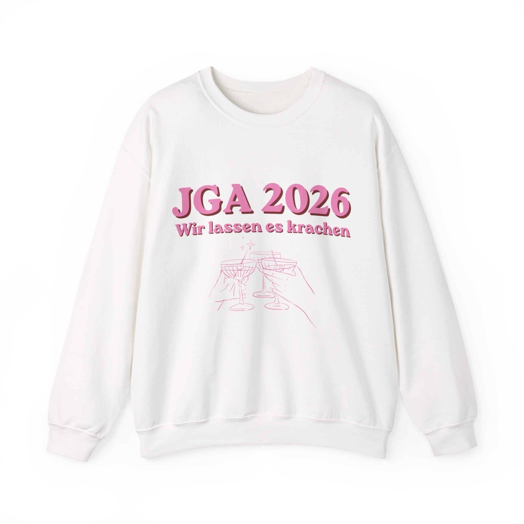 JGA 2026 Sweatshirt – Wir lassen es krachen | Junggesellinnenabschied Pullover | Team Bride Outfit