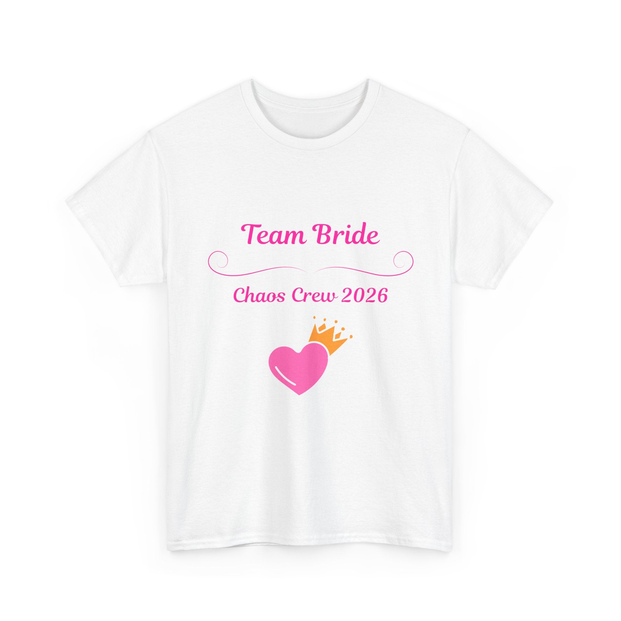 Team Bride T-Shirt – Chaos Crew 2026 | JGA Shirt Frauen | Junggesellinnenabschied Outfit