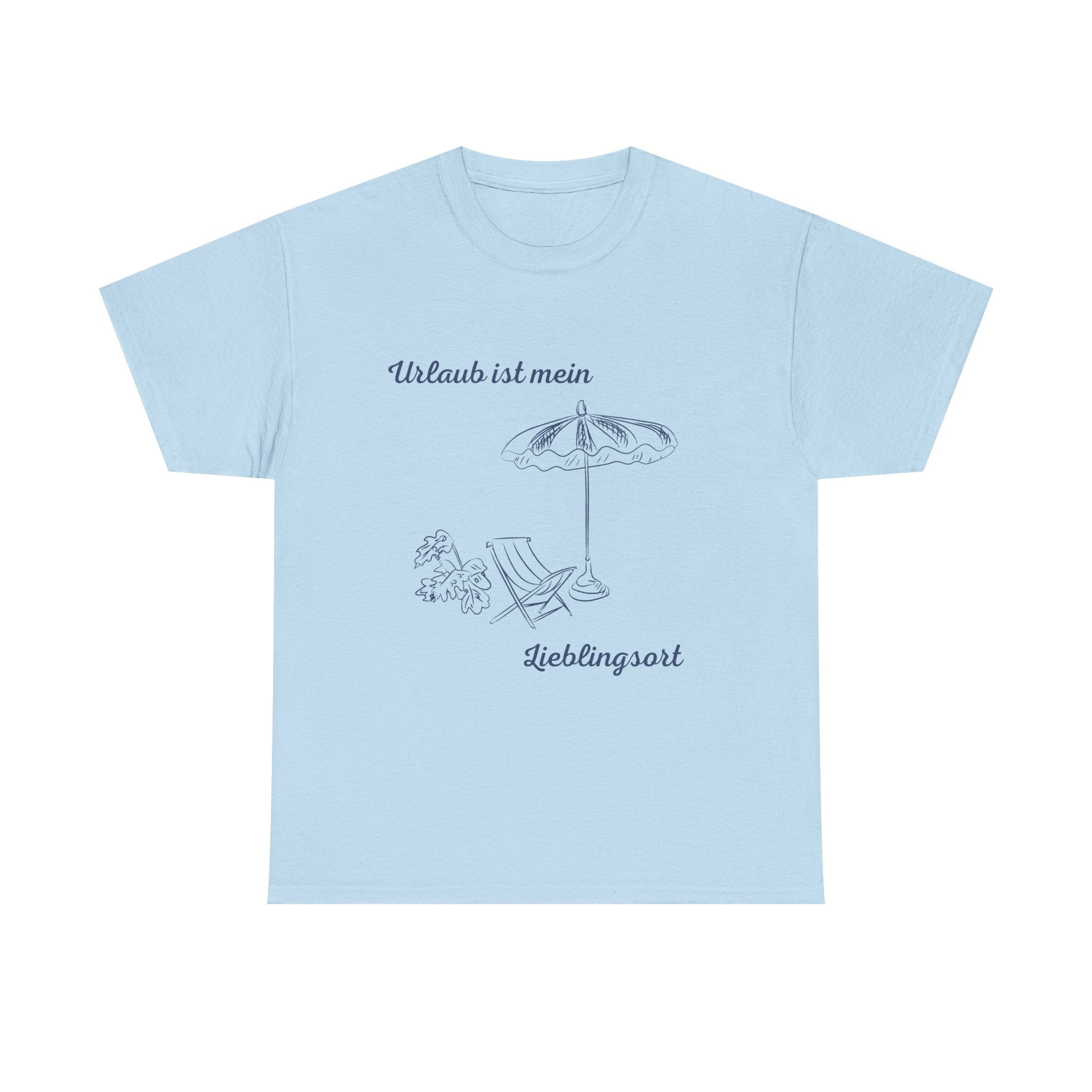 Urlaub ist mein Lieblingsort – Sommer T-Shirt für Urlaub & Strand