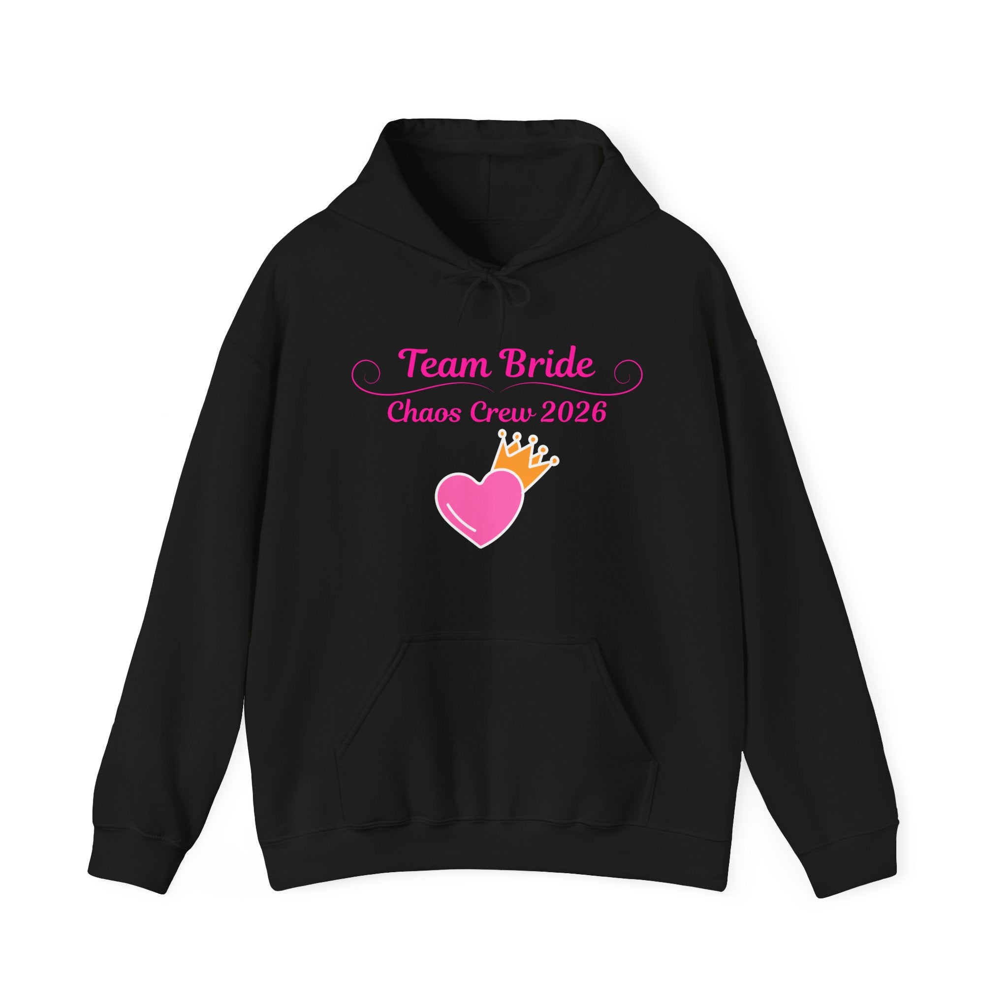 Team Bride Hoodie – Chaos Crew 2026 | JGA Hoodie Frauen | Junggesellinnenabschied Outfit