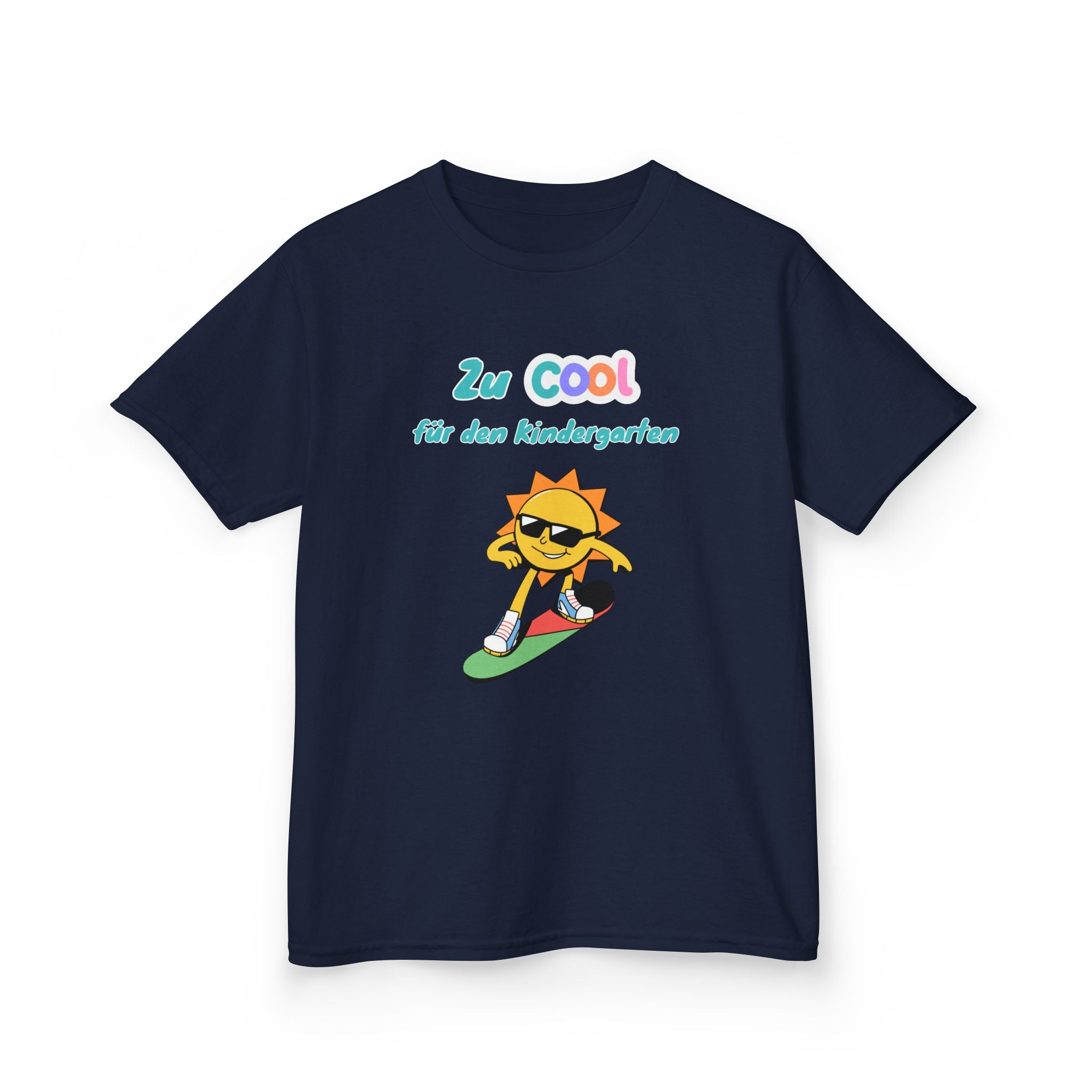 Zu cool für den Kindergarten Kinder T-Shirt | Einschulung Jungen | Lustiges Schulstart Shirt