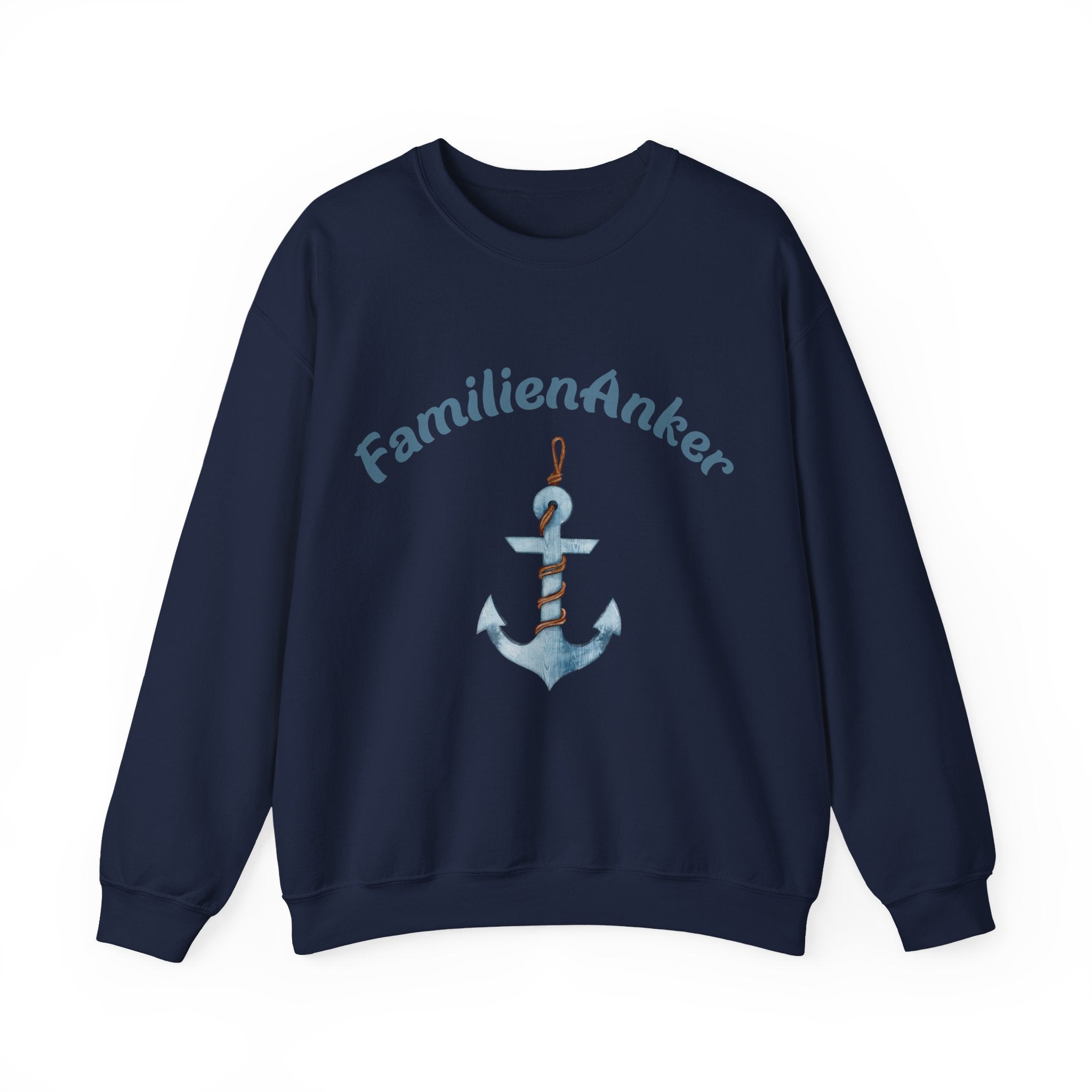 FamilienAnker Sweatshirt – Geschenk für Papa – Maritimes Papa Geschenk – Vatertag Pullover