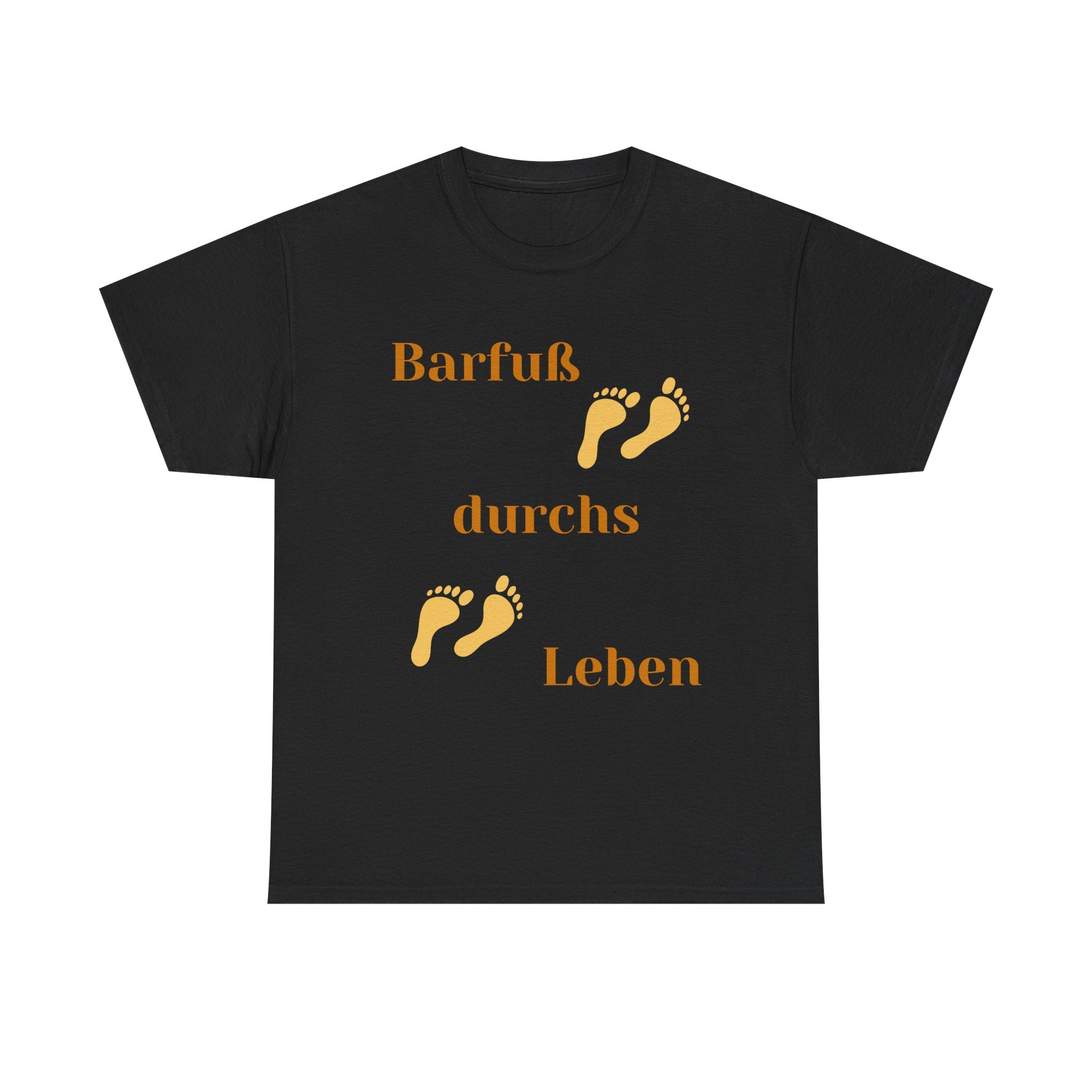 Barfuß durchs Leben T-Shirt | Sommer Shirt Damen Herren | Beach Vibes Shirt | Urlaub Strand Outfit