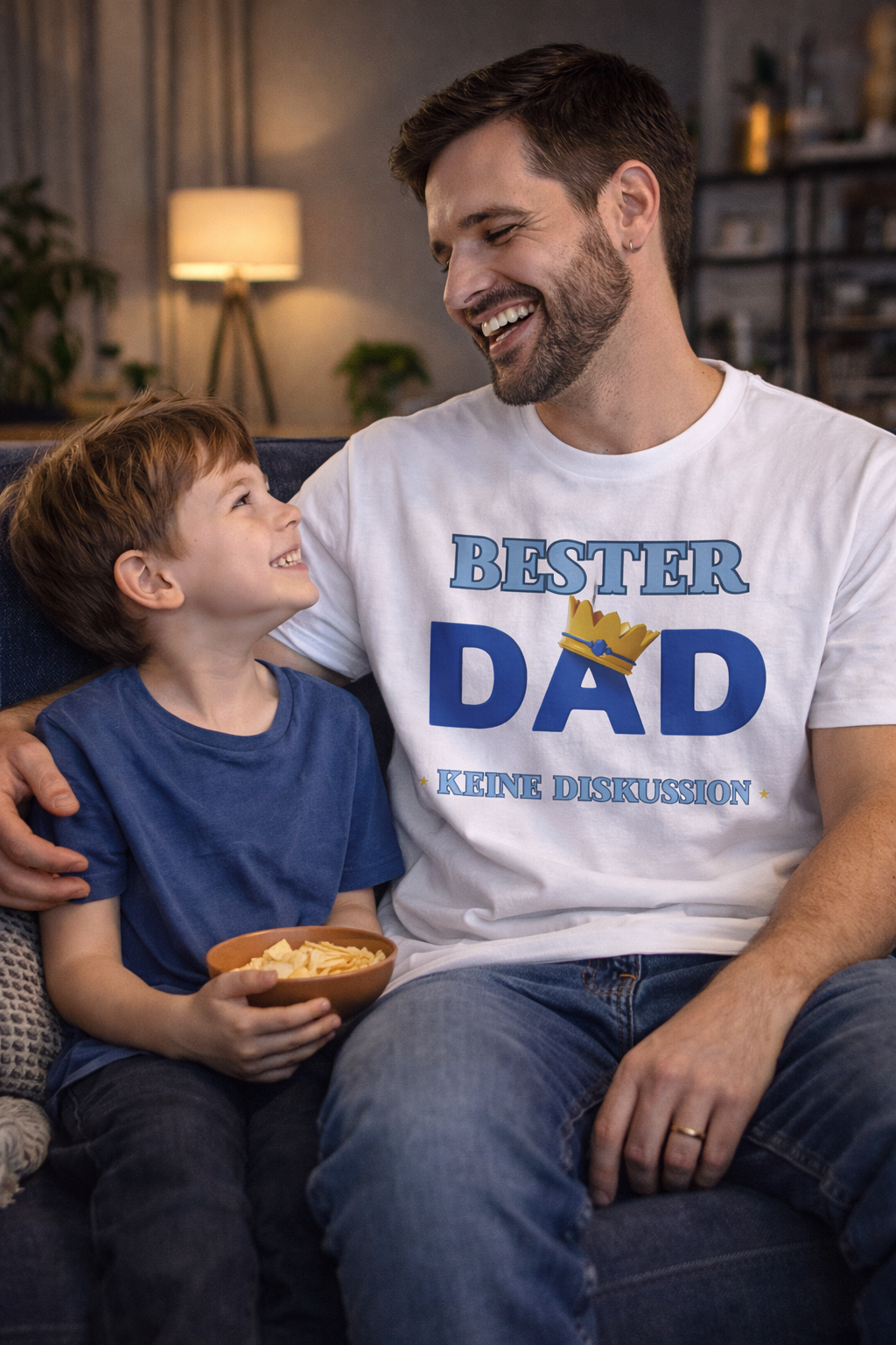 Papa T-Shirt „Bester Dad – Keine Diskussion“ – Lustiges Herren Shirt – Geschenkidee für Väter