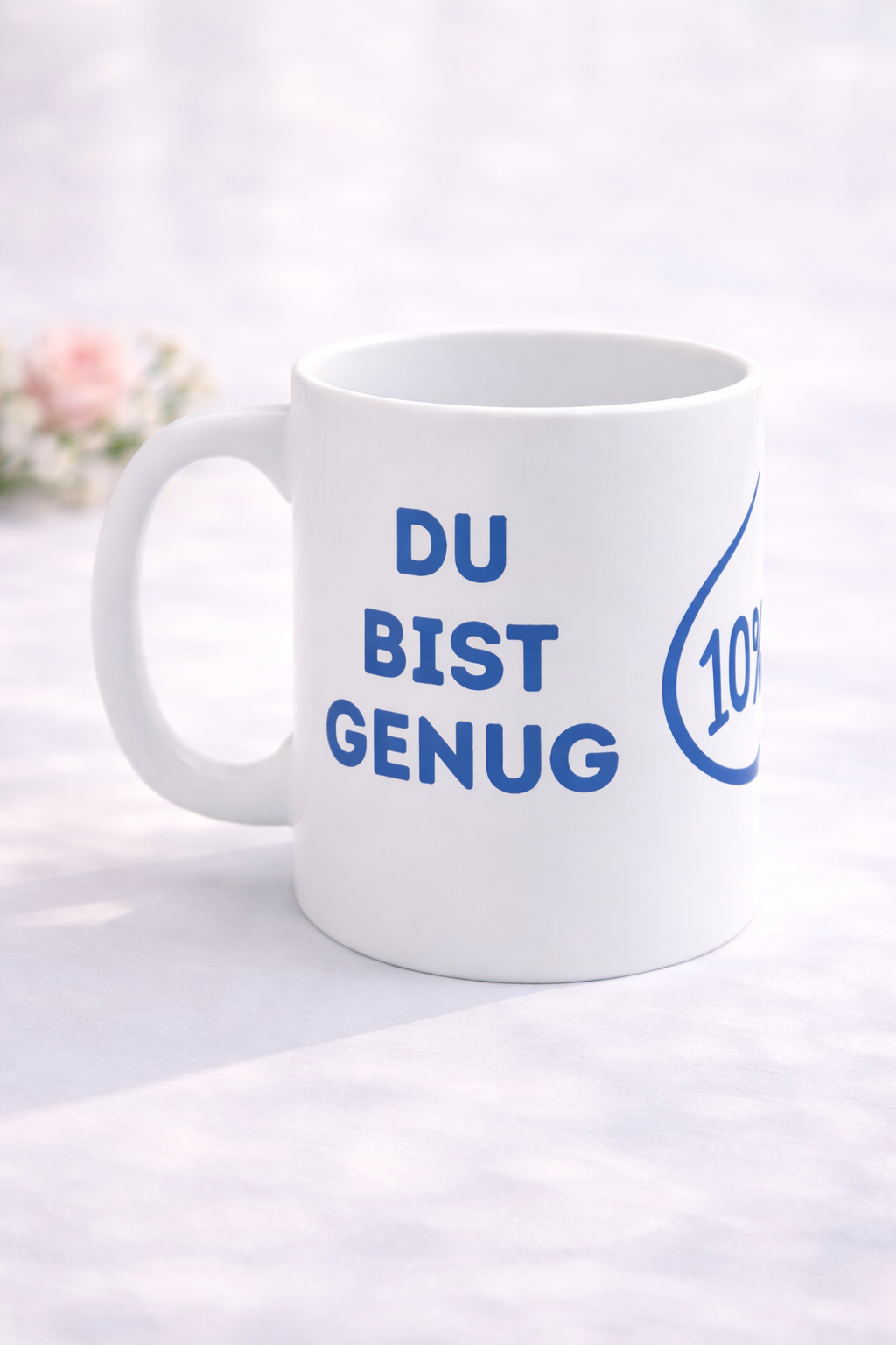 Tasse „Du bist genug“ – Motivations Tasse – Geschenk für Selbstliebe – 330 ml