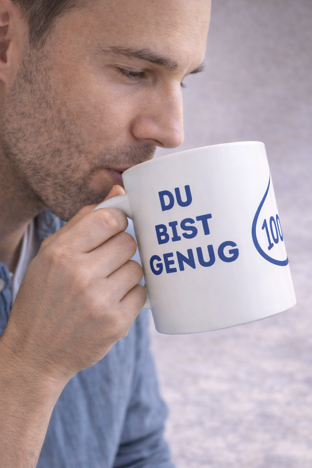 Tasse „Du bist genug“ – Motivations Tasse – Geschenk für Selbstliebe – 330 ml