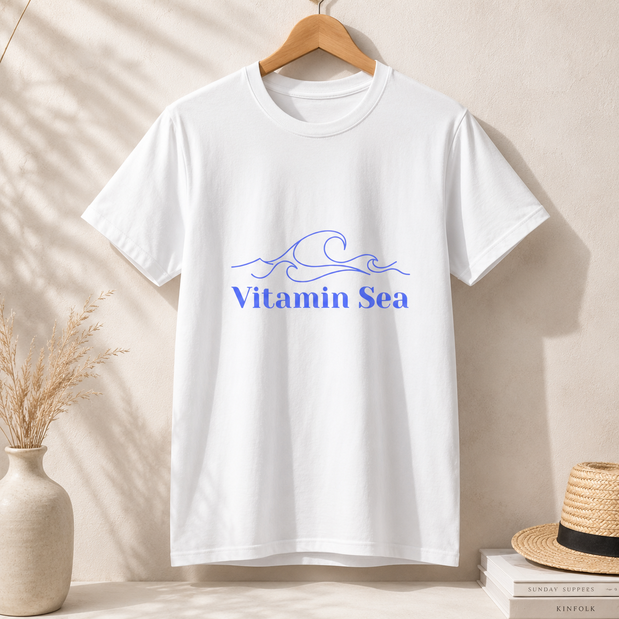Vitamin Sea T-Shirt | Sommer Shirt für Damen & Herren | Maritime Urlaub Vibes