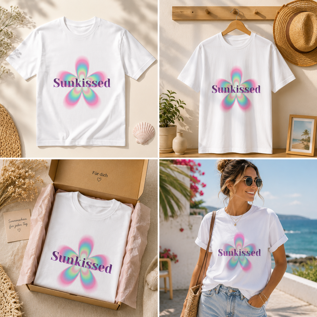 Sunkissed T-Shirt | Sommer Shirt Damen Herren | Trendy Summer Vibes Shirt | Urlaub Strand Outfit