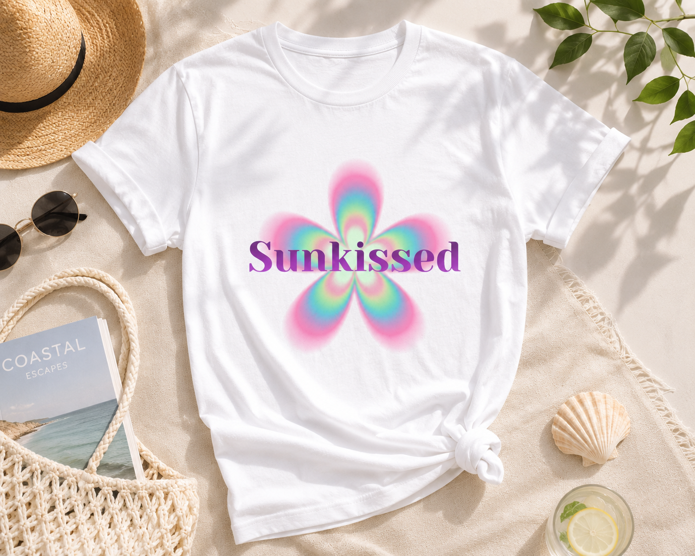 Sunkissed T-Shirt | Sommer Shirt Damen Herren | Trendy Summer Vibes Shirt | Urlaub Strand Outfit