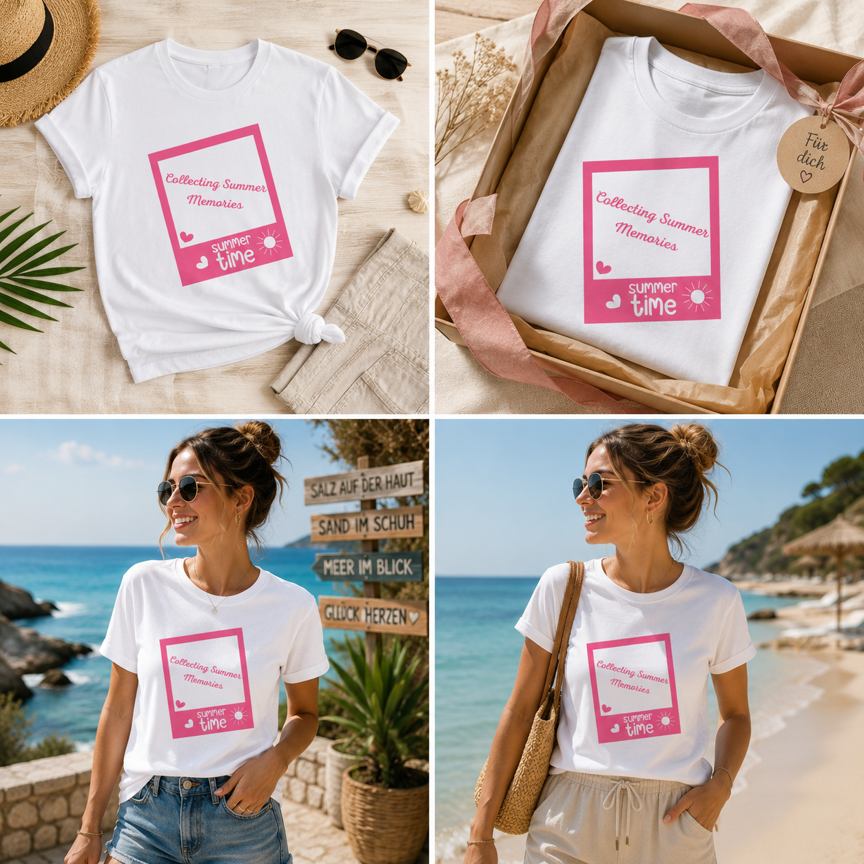 Collecting Summer Memories – Sommer T-Shirt für Urlaub & Sonne