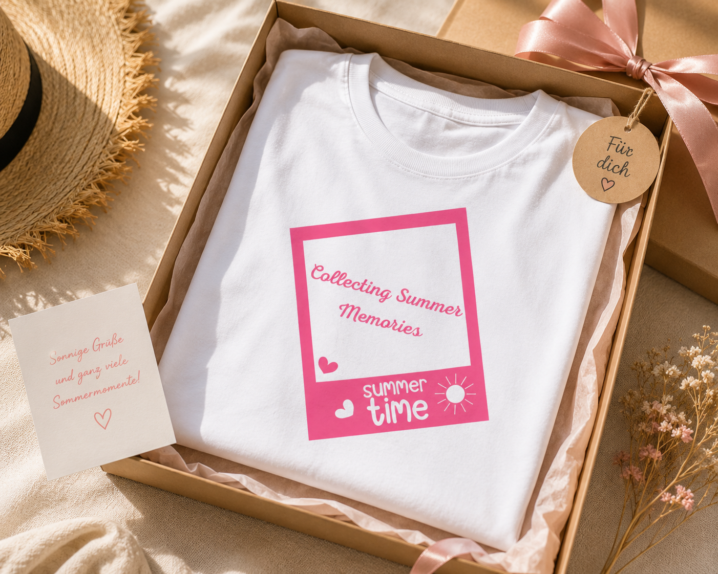 Collecting Summer Memories – Sommer T-Shirt für Urlaub & Sonne