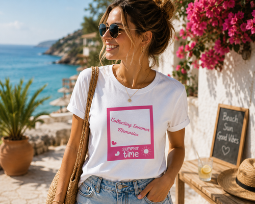 Collecting Summer Memories – Sommer T-Shirt für Urlaub & Sonne
