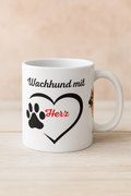 Tasse Deutscher Schäferhund – Wachhund mit Herz | Hundeliebe Geschenk | Schäferhund Tasse 330 ml