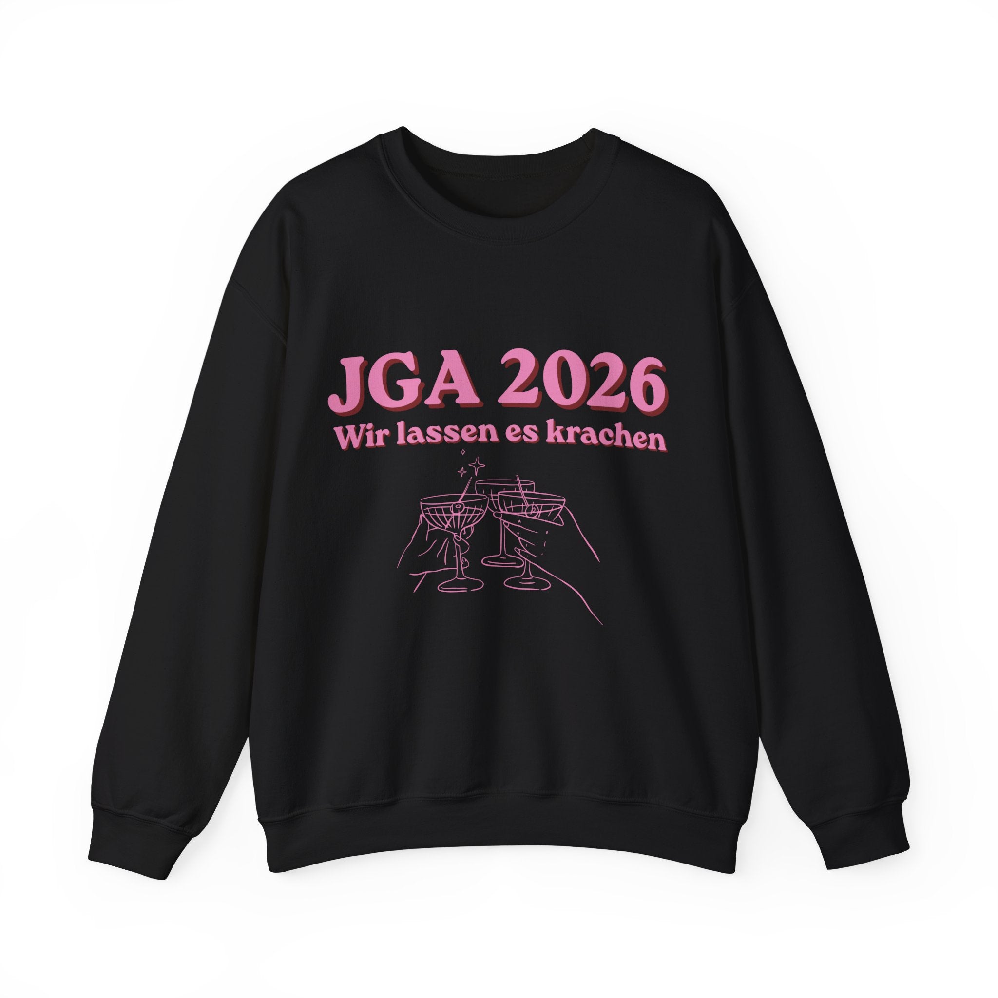 JGA 2026 Sweatshirt – Wir lassen es krachen | Junggesellinnenabschied Pullover | Team Bride Outfit
