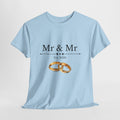 T-Shirt „Mr & Mr Est. 2026“ – Just Married Shirt – Hochzeits Geschenk für Männerpaar