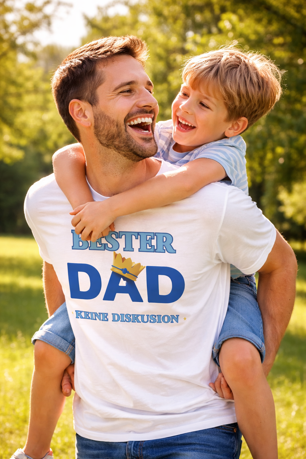 Papa T-Shirt „Bester Dad – Keine Diskussion“ – Lustiges Herren Shirt – Geschenkidee für Väter