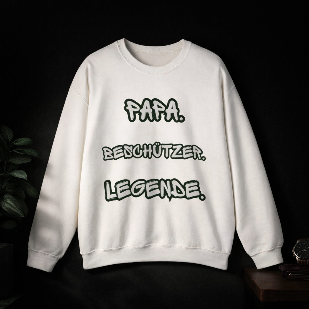 Papa Beschützer Legende Sweatshirt – Geschenk für Papa – Vatertag Geschenk Idee für Vater